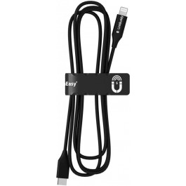 SwitchEasy Lightning to Type-C Cable 120cm Black (GS-103-57-178-19)