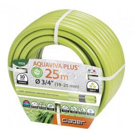   CLABER Шланг поливочный Aquaviva Plus 3/4 " 25 м, салатовый (81871)