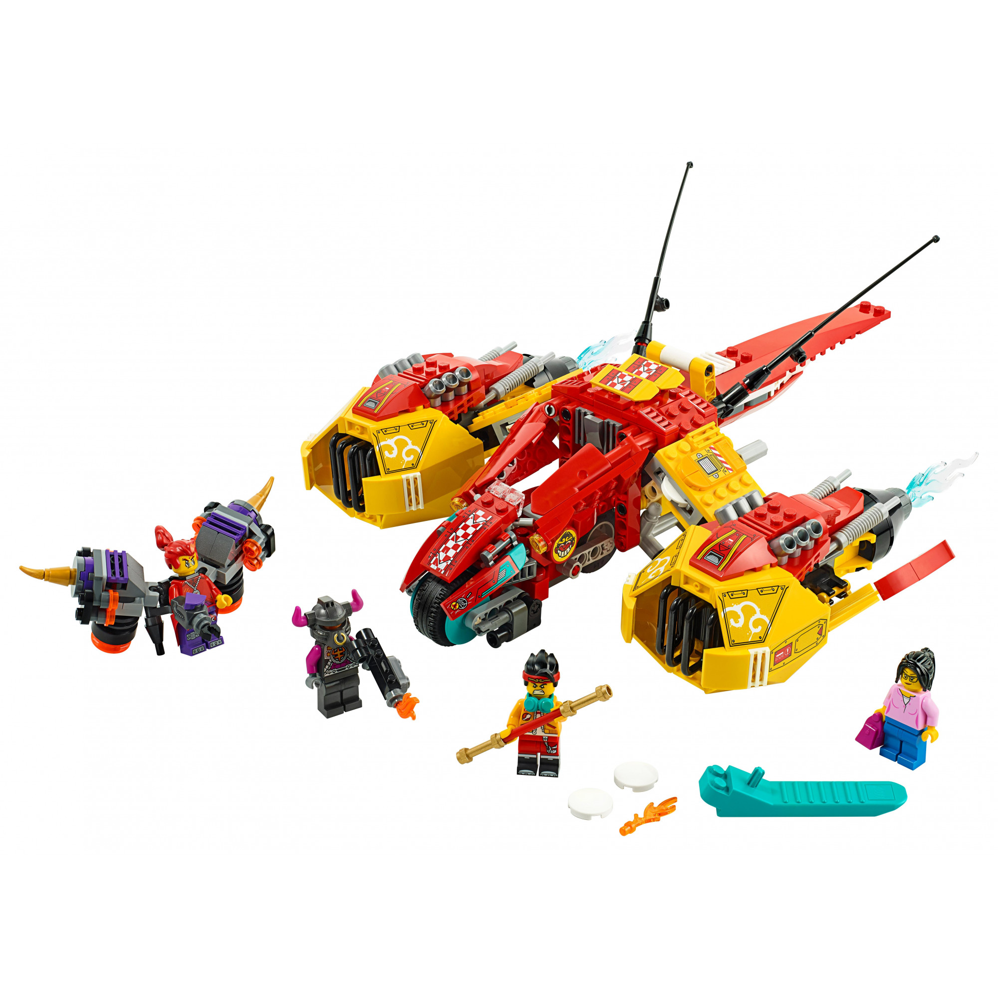 LEGO Реактивний літак Манкі Кіда (80008) - зображення 1