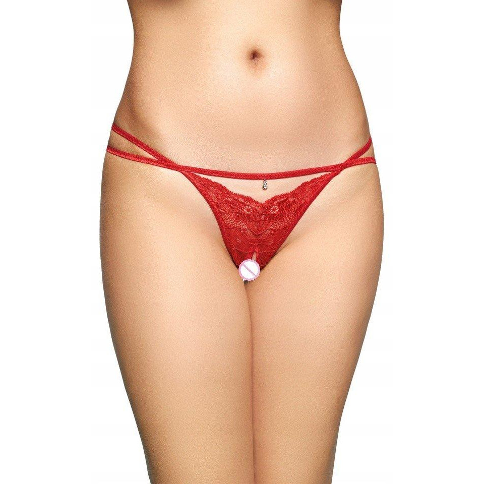 SoftLine Жіночі стринги - SLC 2021 G-String 2496 - red (5591249636) - зображення 1