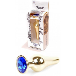 Boss Of Toys Boss Series - Jewellery Gold BUTT PLUG Dark Blue (BS6400068)