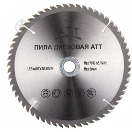 A.T.T. Пиляльний диск A.T.T. 185x30x1.7 Z60