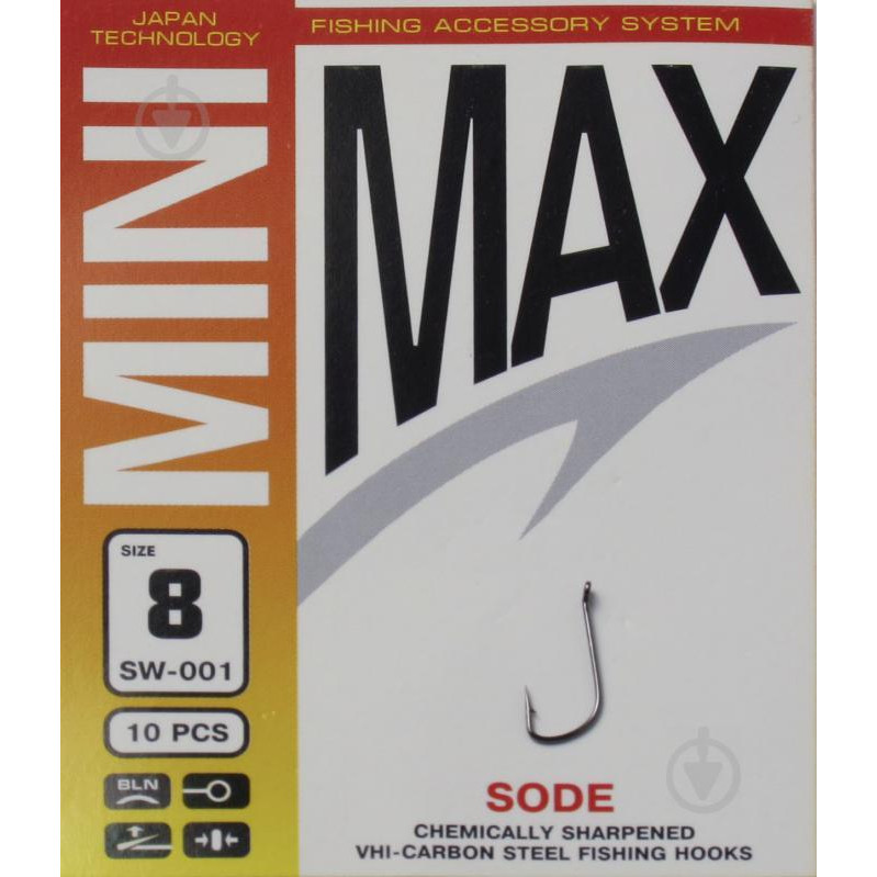 MiniMax Hook Sode SW-001 №6 (10pcs) - зображення 1