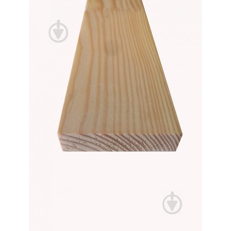 Лісбудінвест Молдинг прямокутний  декоративний 15х60х2000 мм сосна в/г - зображення 1