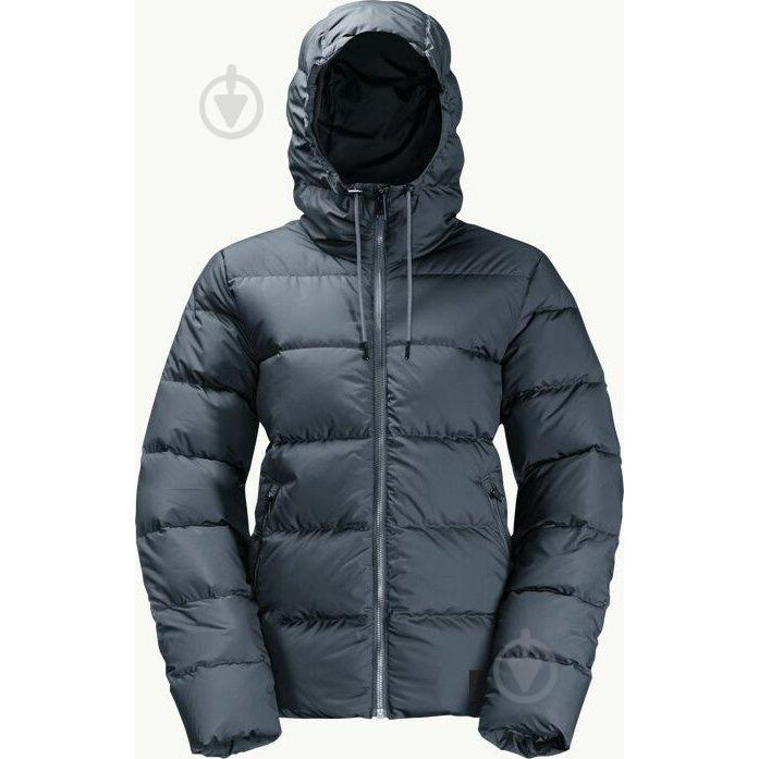 Jack Wolfskin Пуховик  Frozen Palace Jacket W 1204912_1268 XS Сірий (4064993510164) - зображення 1