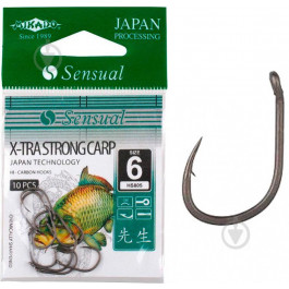   Mikado X-Tra Strong Carp / Black Nickel / №16 / 10pcs (HS805-16DB)