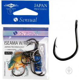 Mikado Sensual Iseama W/Ring / Black Nickel / №08 / 10pcs (HS10071-8B)