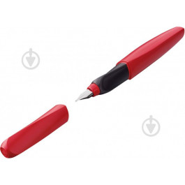 Pelikan Ручка перьевая Twist Fiery Red красный корпус 814805