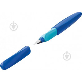 Pelikan Ручка перьевая Twist Deep Blue темно-синий корпус 814744