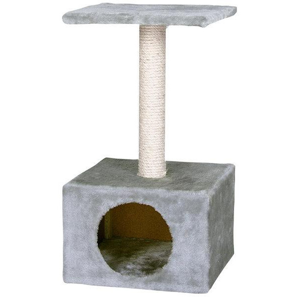 Karlie-Flamingo Будиночок-кігтеточка для котів  Sassiere сірий 30х30х54.5 см (44745) - зображення 1