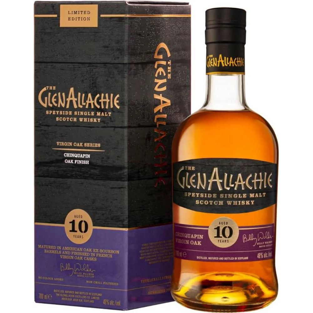 Glenallachie Віскі  10yo Chinquapin Oak 0,7 л (5060568324838) - зображення 1