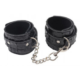   Chisa Novelties Поножи Behave! Luxury Fetish Surrender Ankle Restraints, чёрные (759746987723)