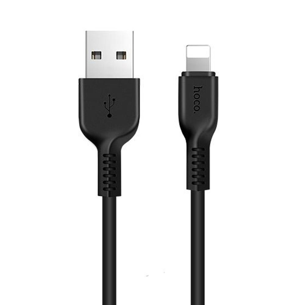 Hoco X20 Flash USB-A to Lightning 1m Black (6957531068808) - зображення 1