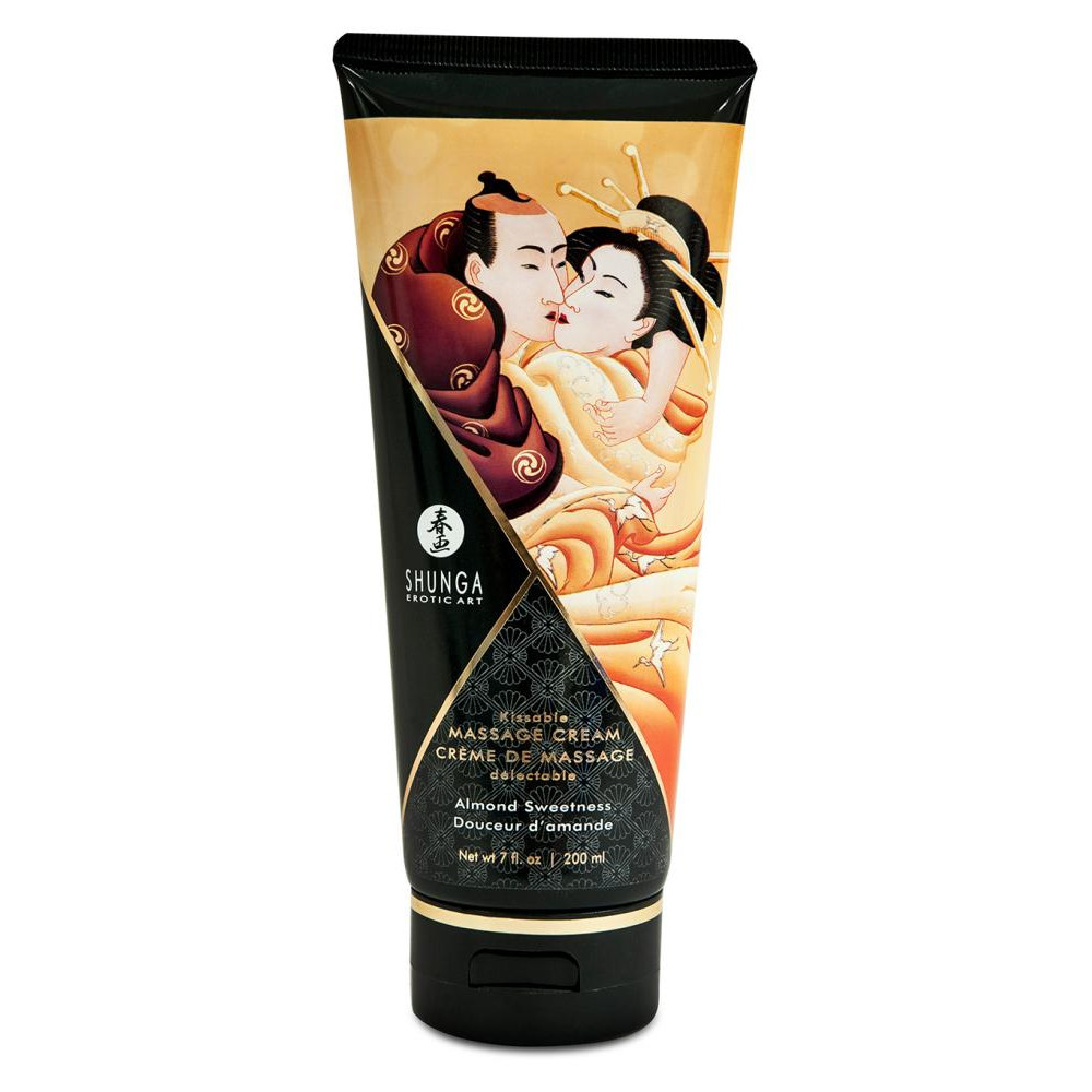 Shunga Kissable Massage Cream Almond Sweetness 200 мл (697309041126) - зображення 1