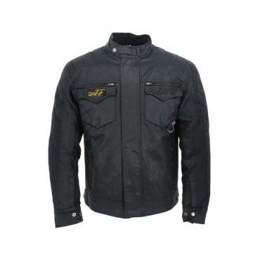 RST Мотокуртка  Classic TT Wax Short III CE Mens Textile Jacket Black 56 - зображення 1