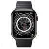Apple Watch Edition Series 7 LTE 45mm S. Black Titanium Case w. Space Black L. Bracelet (ML8V3+MUHM2) - зображення 2