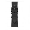 Apple Watch Hermes Series 7 LTE 41mm Space Black S. Steel Case w. Noir Single Tour (MKHP3) - зображення 3