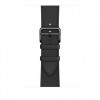 Apple Watch Hermes Series 7 LTE 45mm Space Black S. Steel Case w. Noir Swift Leather S. Tour (MKMW3) - зображення 3
