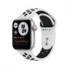 Apple Watch Nike SE GPS 40mm Silver Alum Case w. Pure Plat./Black Nike S. Band (MKQ23) - зображення 1