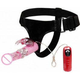 Baile Vibrator with pearls + bunny Pink (sl08495)