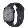 Apple Watch Series 8 GPS 41mm Midnight Aluminum Case w. Midnight Sport Band - Size M/L (MNU83) - зображення 1