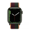 Apple Watch Series 7 GPS 41mm Green Aluminum Case With Dark Cherry/Forest Green Sport Loop (MKNF3) - зображення 2