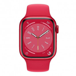 Apple Watch Series 8 GPS 45mm Product Red Aluminum Case w. Product Red S. Band M/L (MNUU3)