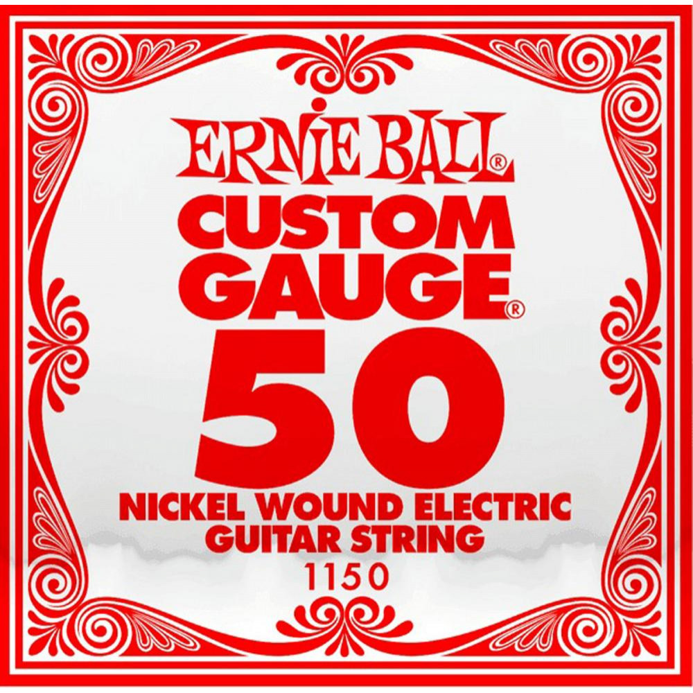 Ernie Ball Струна 1150 Nickel Wound Electric Guitar String .050 - зображення 1