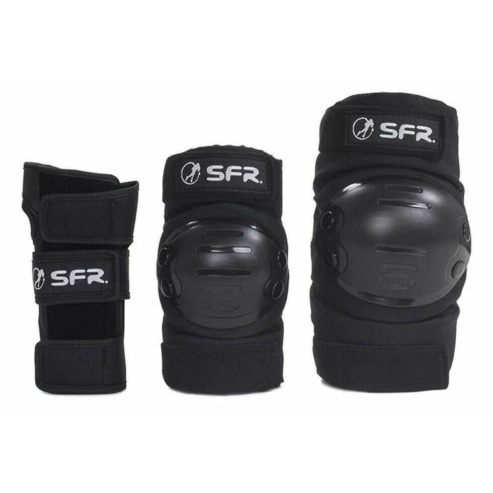 SFR Youth Ramp Triple Pad Set / размер M black (AC600-BK-M) - зображення 1