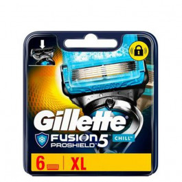 Gillette Змінні касети (леза)  Fusion ProShield Flexball Chill 6 шт. 7702018441556
