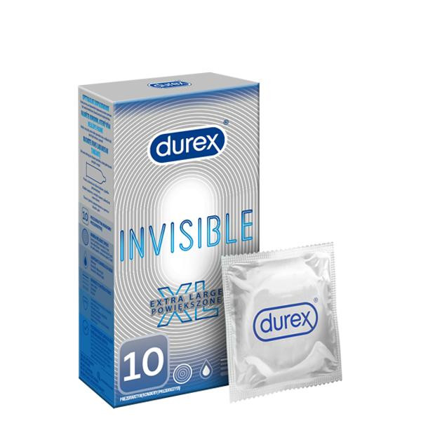 Durex Презервативы Invisible XL 10 шт. - зображення 1