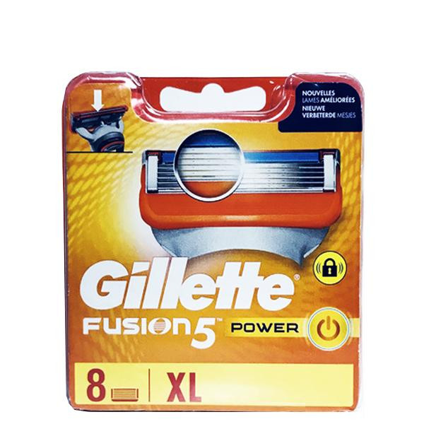 Gillette Сменные картриджи для бритья  Fusion Power 8 шт (7702018877621) - зображення 1