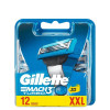 Gillette Змінні касети  Mach 3 Turbo 12 шт (3014260298111) - зображення 1