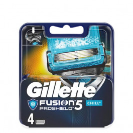 Gillette Змінні касети  Fusion ProShield Chill 4 шт (7702018412518)