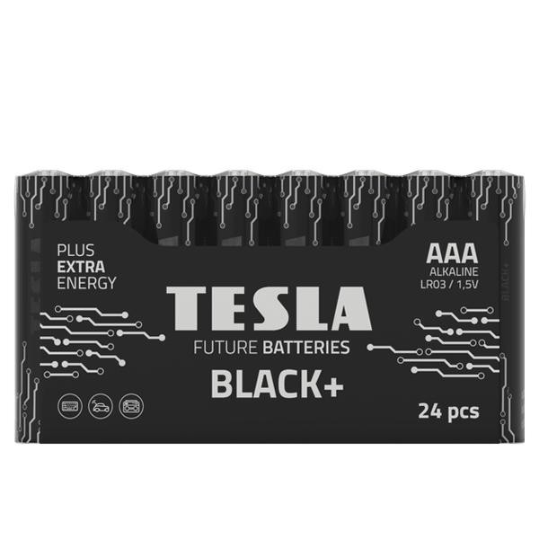 TESLA BATTERIES AAA bat Alkaline 24шт Black+ 8594183396699 - зображення 1
