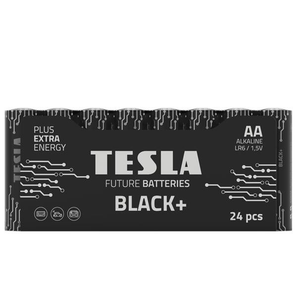 TESLA BATTERIES AA bat Alkaline 24шт Black+ 8594183396644 - зображення 1