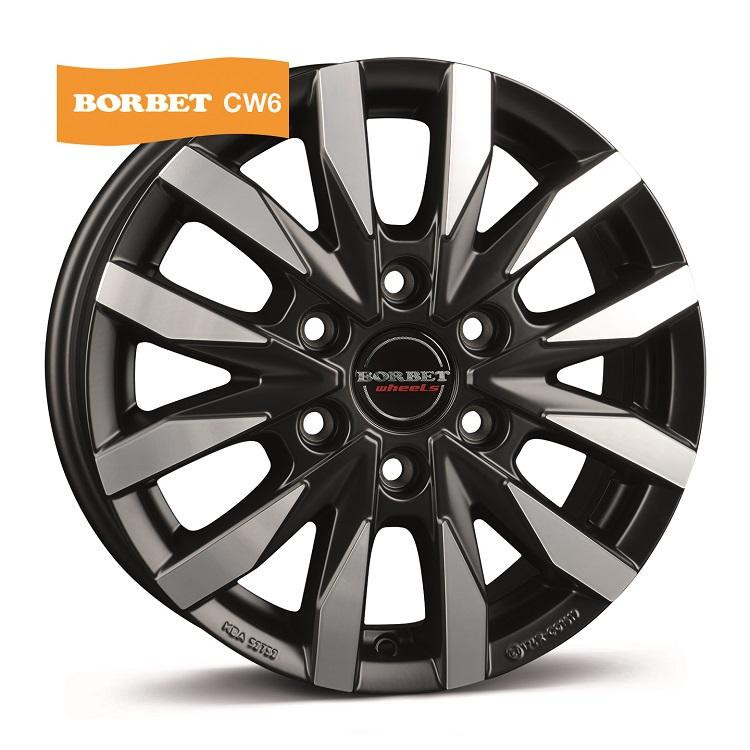 Borbet CW6 (R18 W7.5 PCD6x114.3 ET40 DIA66.1) - зображення 1