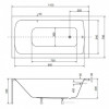 Besco Панель для ванны PMD PIRAMIDA TALIA 110х70 (передняя+боковая), TALIA/110/70 (NAVARA02649) - зображення 3