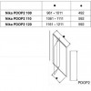 Ravak Pivot PDOP2-110 белый+Transparent 03GD0100Z1 - зображення 2