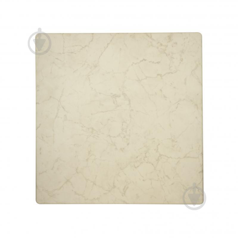 Topalit Кришка для столу  600x600 мм 0070 White Marmor (0276318634750) - зображення 1