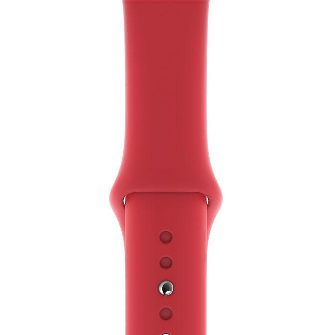 Apple PRODUCT Red Sport Band для Watch 42mm/44mm MLDJ2 - зображення 1