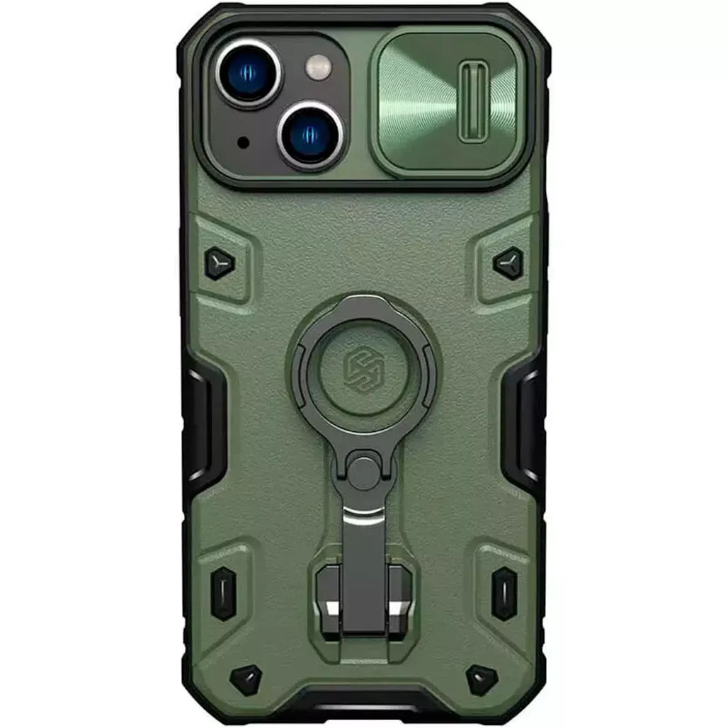 Nillkin iPhone 14 CamShield Armor Pro Green - зображення 1