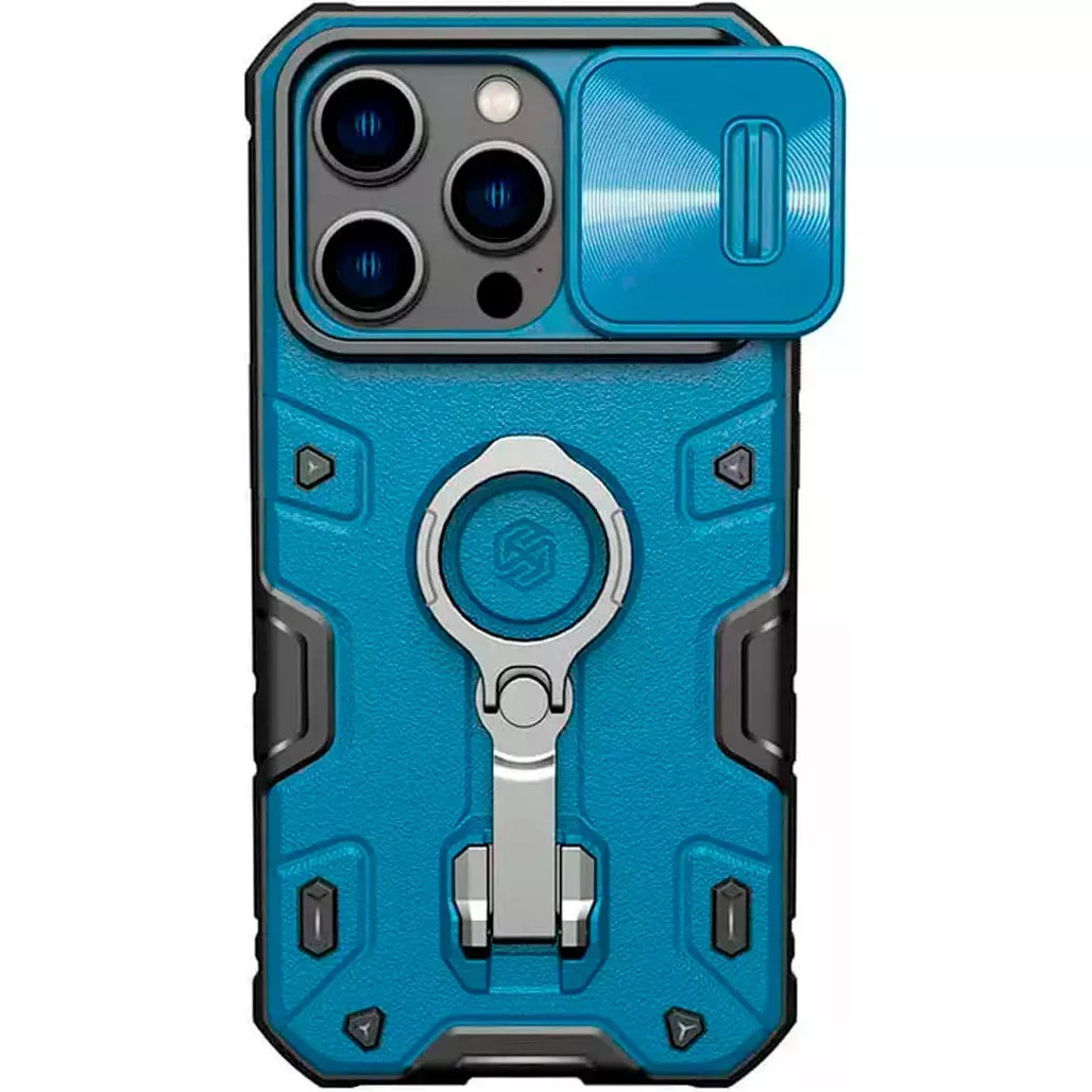 Nillkin iPhone 14 Pro Max CamShield Armor Pro Blue - зображення 1