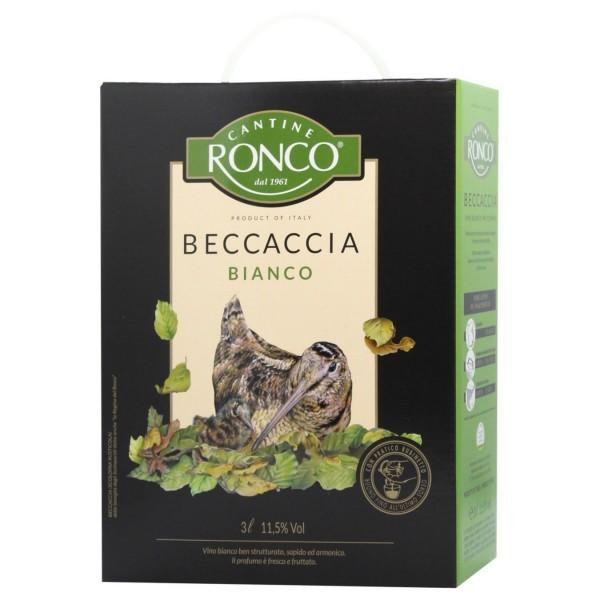 Cantine Ronco Вино  Beccaccia біле 3l (8011510003247) - зображення 1