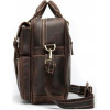 Vintage Вместительная мужская сумка - портфель из винтажной кожи Крейзи  (14881) - зображення 5