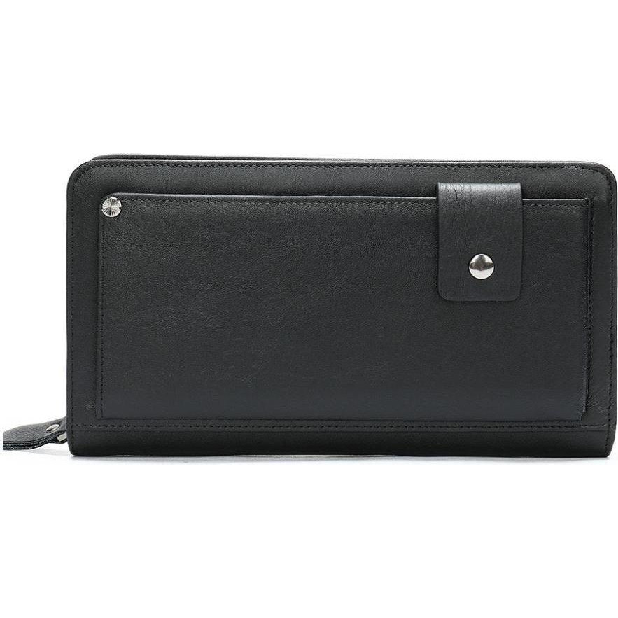 Vintage Классический мужской кошелек клатч черного цвета  (14664) - зображення 1