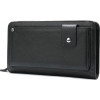 Vintage Классический мужской кошелек клатч черного цвета  (14664) - зображення 4