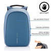 XD Design Bobby Hero Small anti-theft backpack / light blue (P705.709) - зображення 4