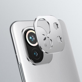 Epik Захисна рамка на задню камеру  Screen Saver для Xiaomi Mi 11 silver