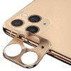 Epik Рамка на камеру захисна  Screen Saver Series для Apple iPhone 11 Pro/ iPhone 11 Pro Max golden - зображення 1